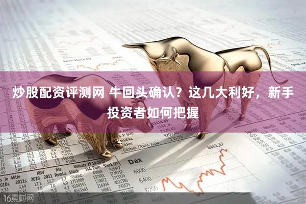 炒股配资评测网 牛回头确认？这几大利好，新手投资者如何把握